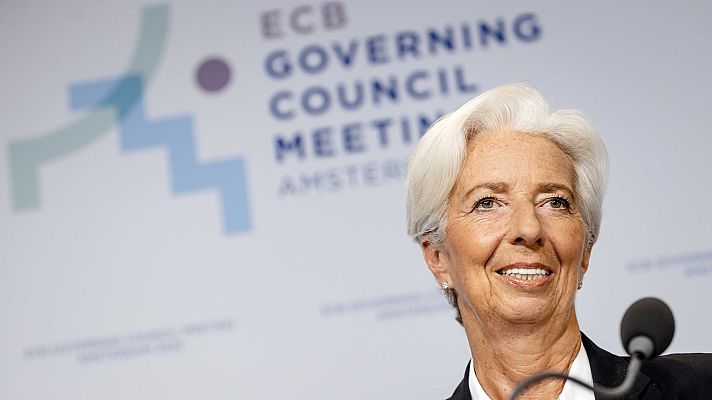 Telediario 2 - El BCE acelera la creación de un mecanismo que evite otra crisis en las primas de riesgo