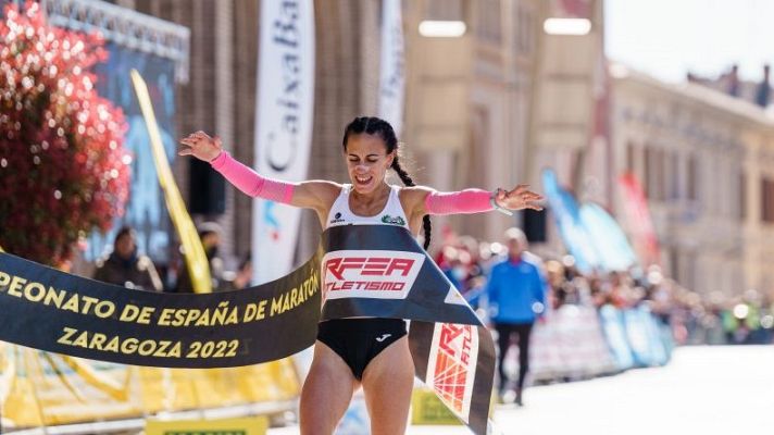 Telediario 2 - Yésica Más, una campeona pluriempleada