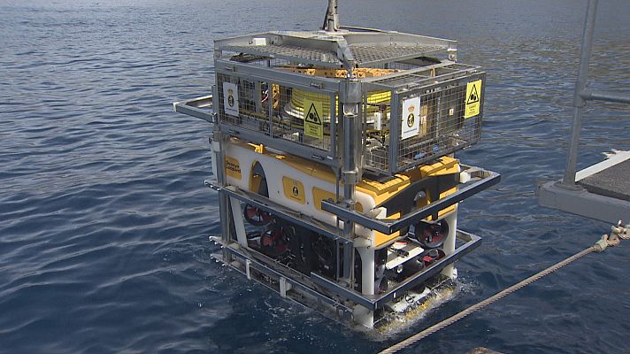 Noticias Murcia - La Armada incorpora un robot submarino que permitirá trabajar hasta a 1000 metros de profundidad