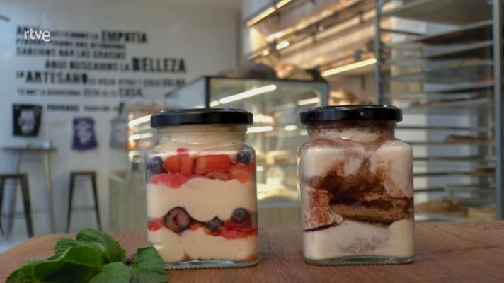 Aquí la Tierra - Tiramisú casero con bote reciclado