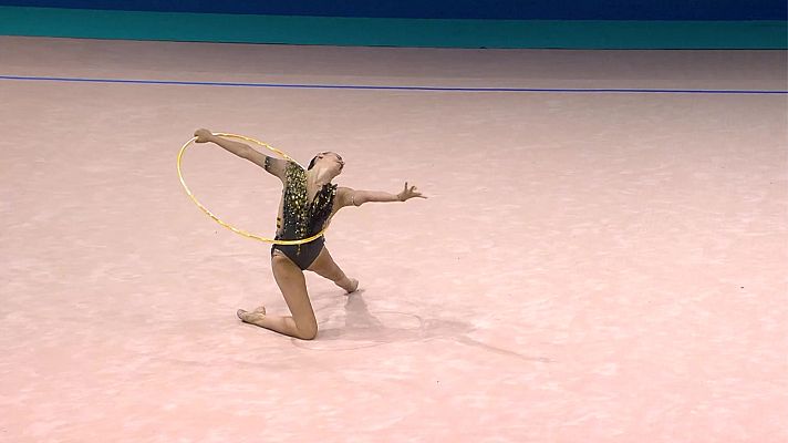 Gimnasia rítmica - Cto. Europa. Clasificación individual aro y pelota Grupo D