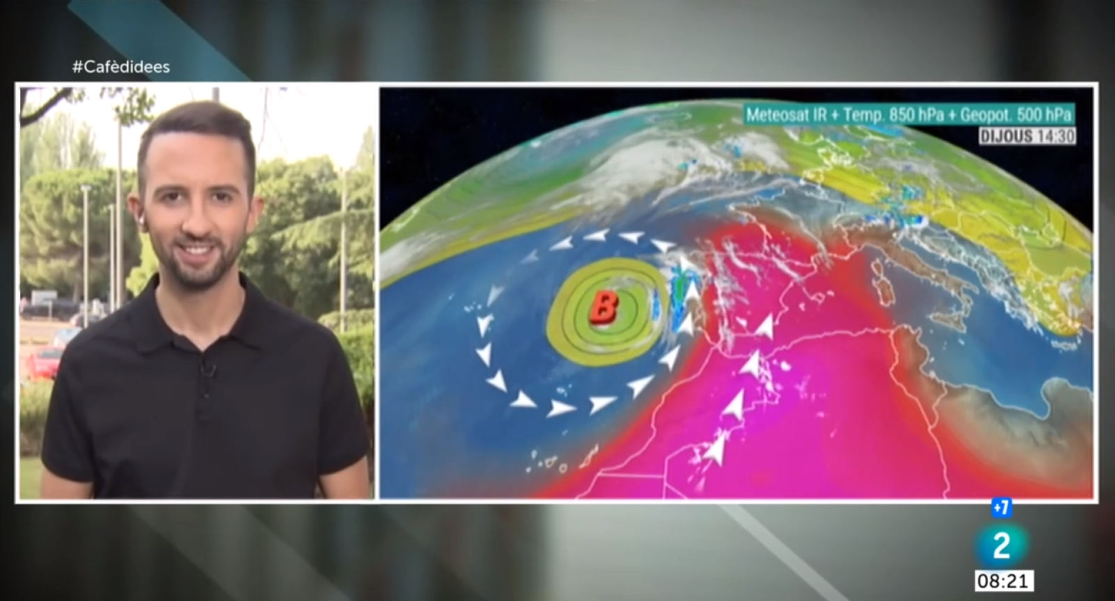 El Temps (16/06/2022) - Temperatures extrems de 40 ºC a l'interior, tempestes seques de tarda. després d'una nit que ha estat tòrrida en molts indrets