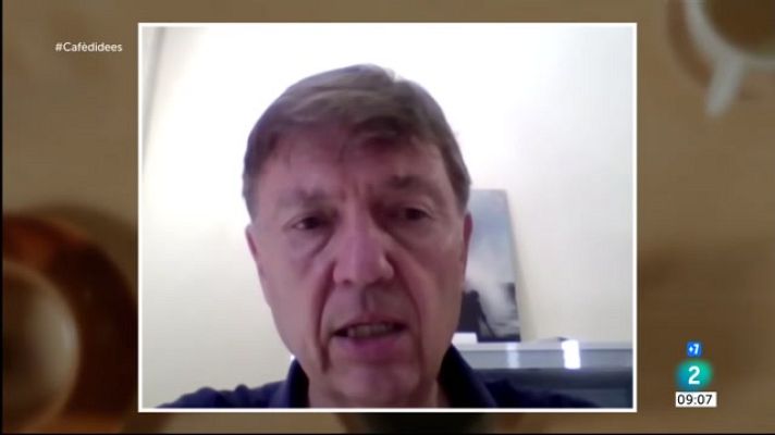 Cafè d'idees - Joan Delort: "Els que neguen el canvi climàtic són uns ignorants"