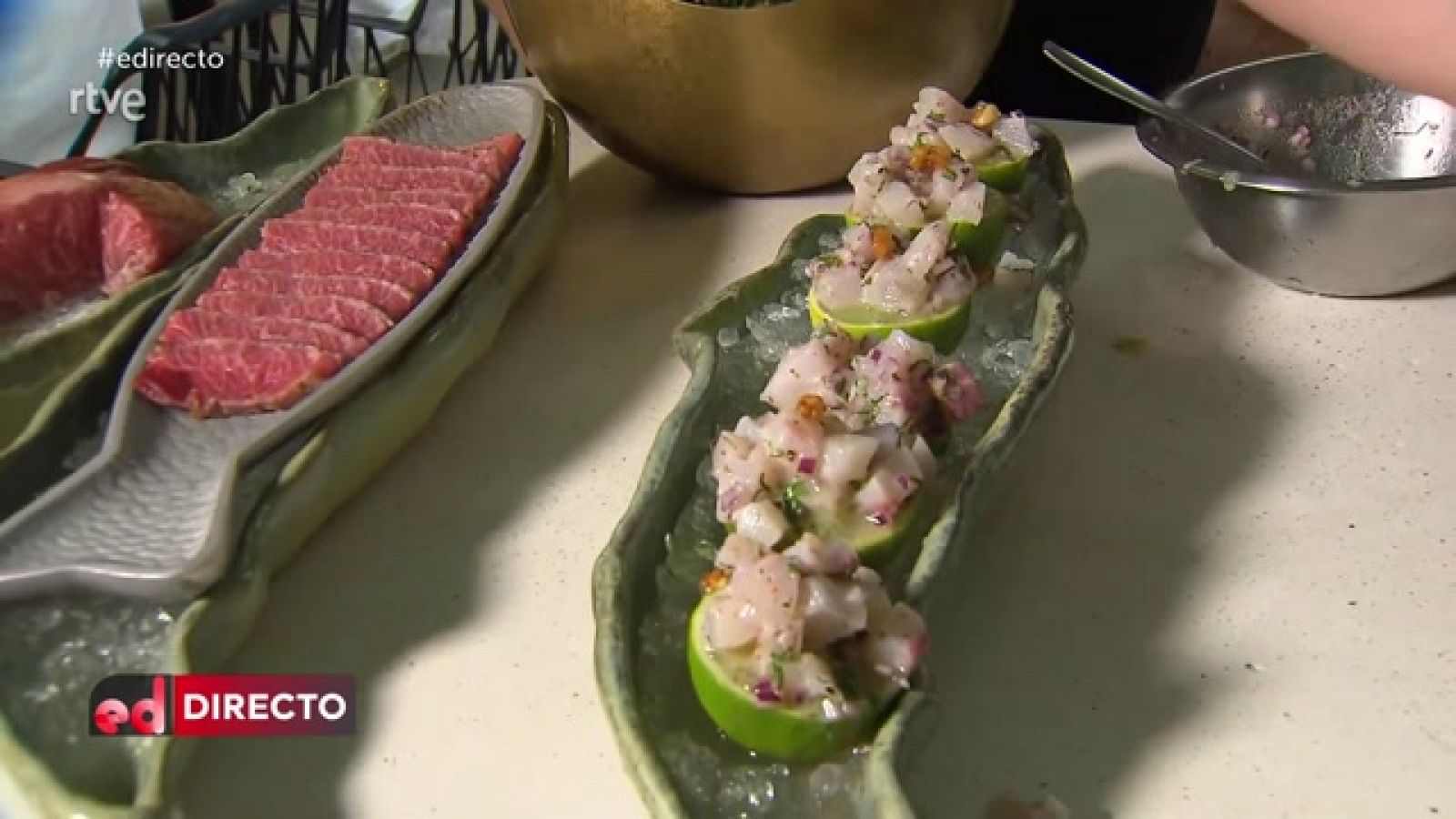 España Directo - Receta de ceviche de corvina