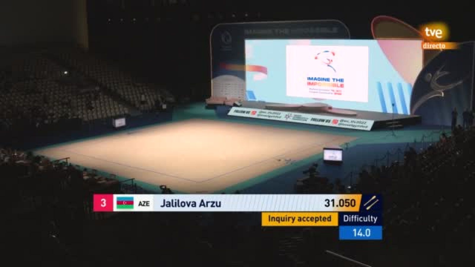 Gimnasia rítmica - Campeonato de Europa. Clasificación individual mazas y cinta - Grupo D - ver ahora