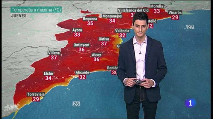 L'informatiu - Comunitat Valenciana - El tiempo en la Comunitat Valenciana - 15/06/22