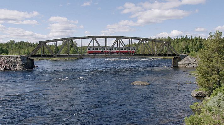 Viajar en tren - Suecia: Mora - Óstersund - Sorsele