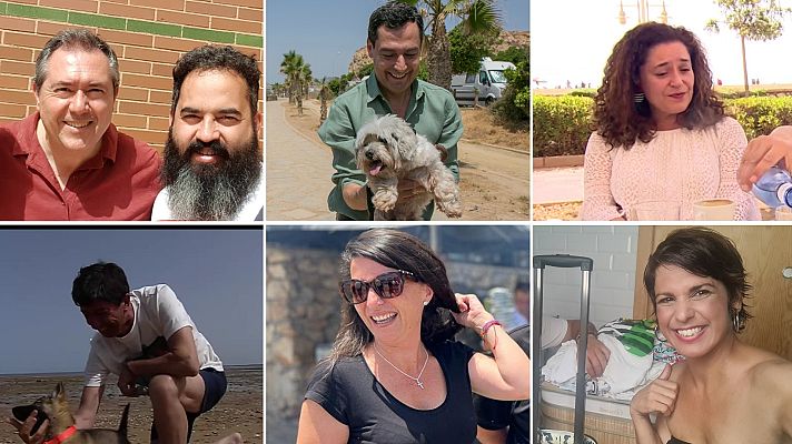 Telediario 1 - Jornada de reflexión en familia para los candidatos