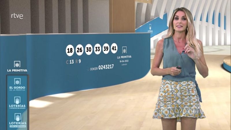 Sorteo de la Bonoloto y Primitiva del 18/06/2022 - ver ahora