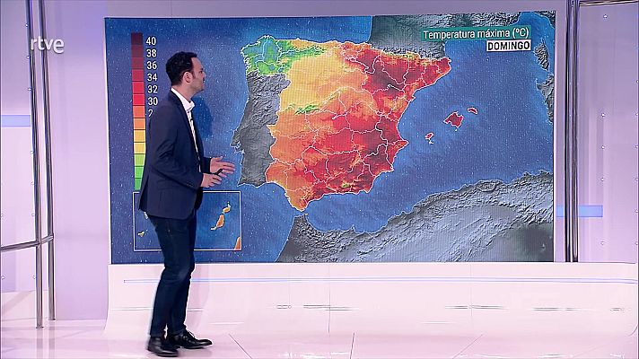 El tiempo - Precipitaciones localmente fuertes en el norte de Galicia y en Asturias