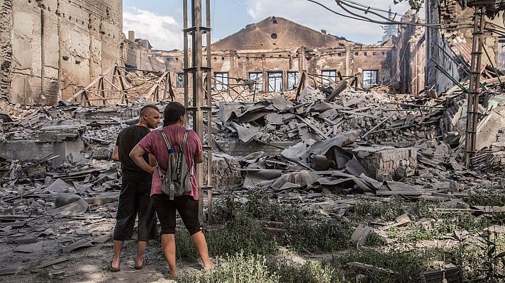 Telediario Fin de Semana - Se recrudecen los combates en el este de Ucrania