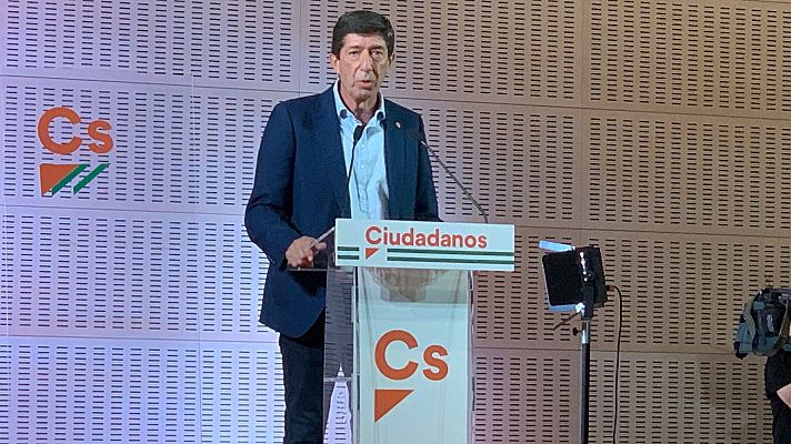 Especiales informativos - Marín anuncia su dimisión tras la derrota de Cs en Andalucía