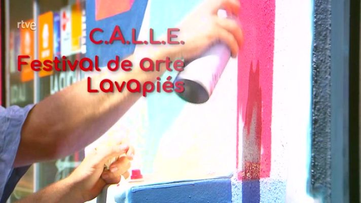 La aventura del Saber - C.A.L.L.E. 2022. Arte urbano en Lavapiés