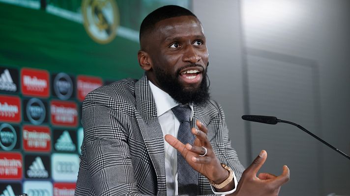 Telediario 1 - Rüdiger: "Hubo interés del Barça, pero dije que quería jugar en el Real Madrid o en ninguno"