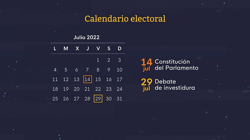Calendario electoral - Ver ahora