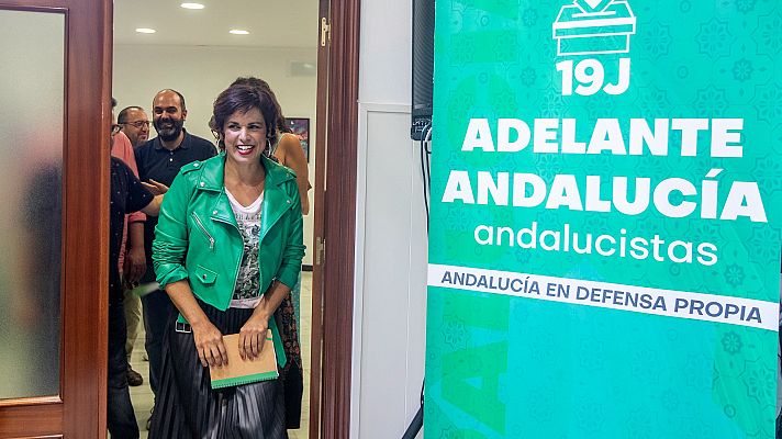 Informativo 24h - Rodríguez (Adelante Andalucía):  "Nuestro objetivo era crear un espacio andalucista en el Parlamento y lo hemos conseguido"