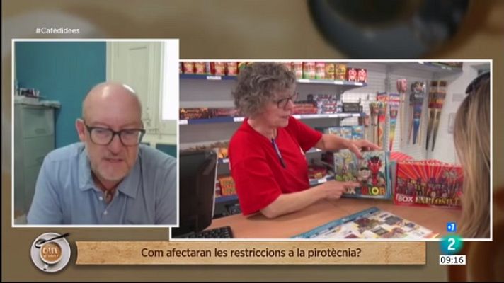 Cafè d'idees - Com afectaran les restriccions a la pirotècnia?