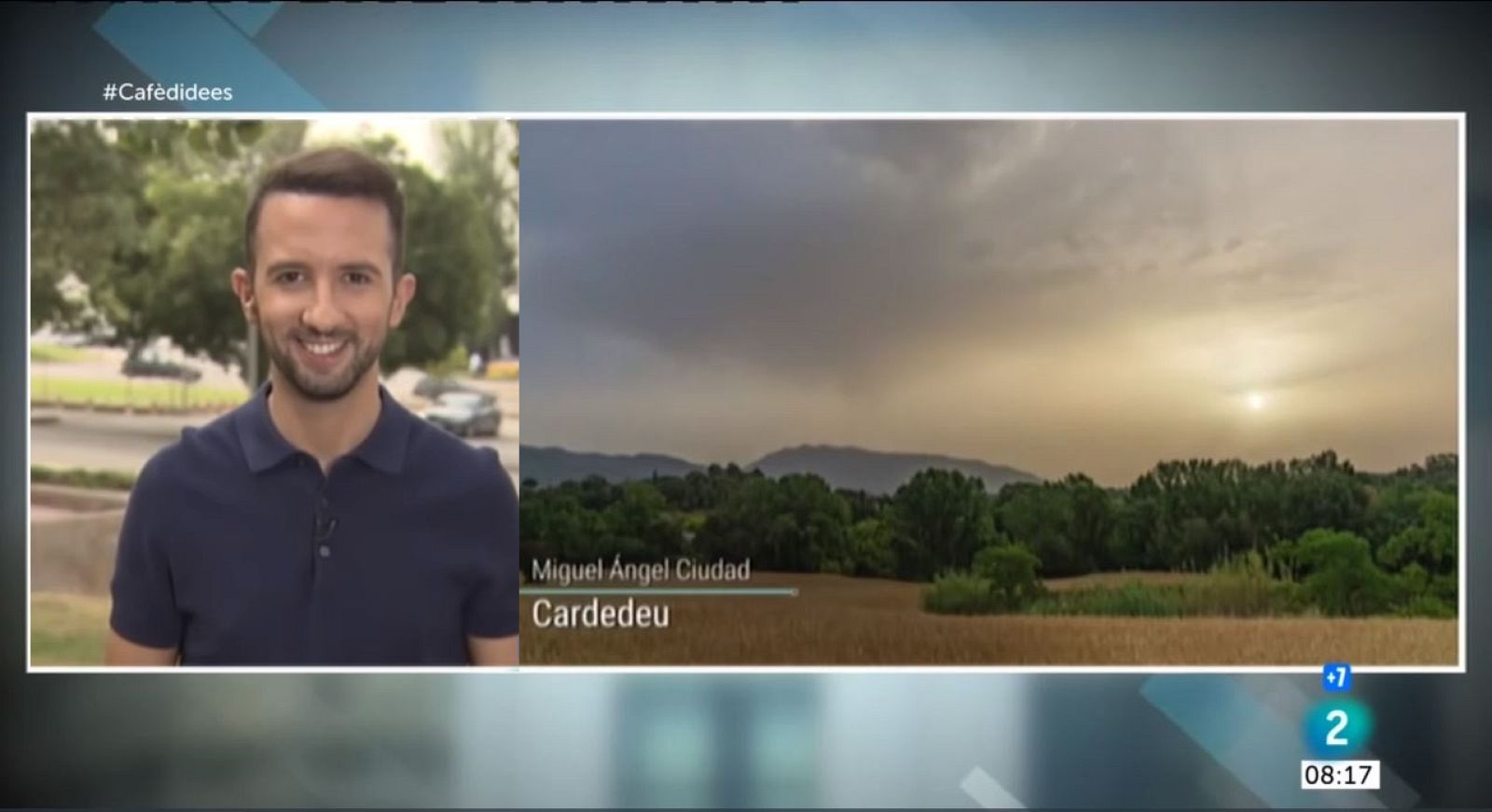 El Temps (21/06/2022) - Dimarts càlid i xafogós, amb molts núvols i tongada de xàfecs i tempestes a la tarda per l'oest que obriran les portes a una calor més moderada