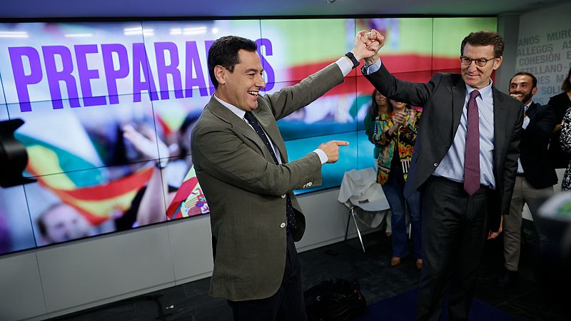 Feijóo dice que España está "pasando página" del "radicalismo" y que en Andalucía "ha triunfado la moderación"