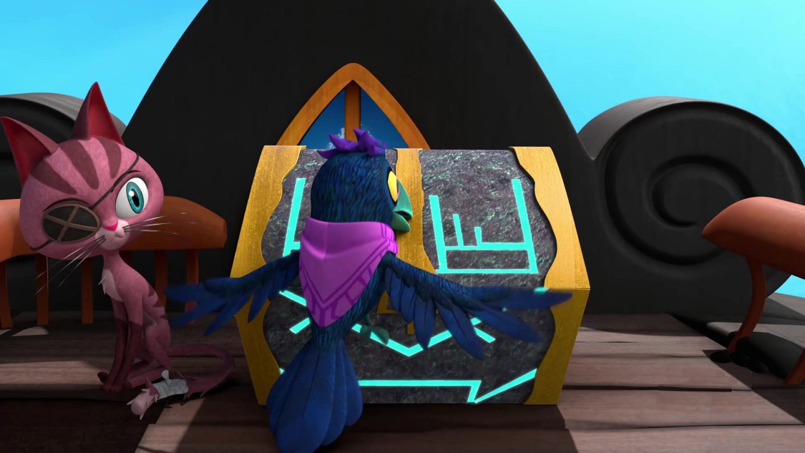 El gran tesoro de Santiago - Santiago de los Mares | Ver