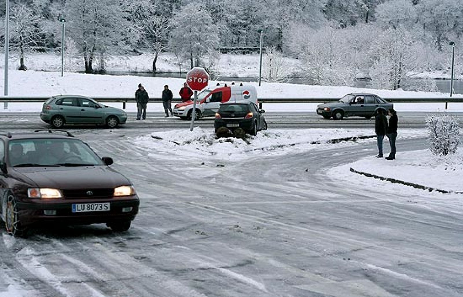 España, en alerta por nieve y frío