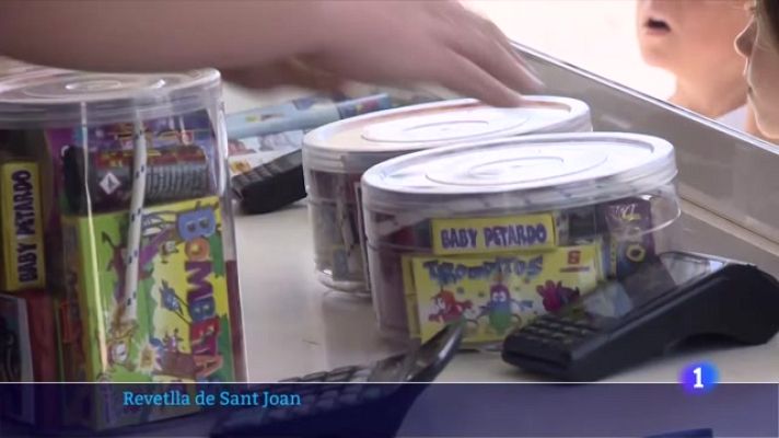 L'Informatiu - Les botigues de petards i les pastisseries esperen xifres de vendes similars a les del 2019