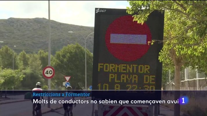 Informatiu Balear - Ignorant les restriccions de Formentor