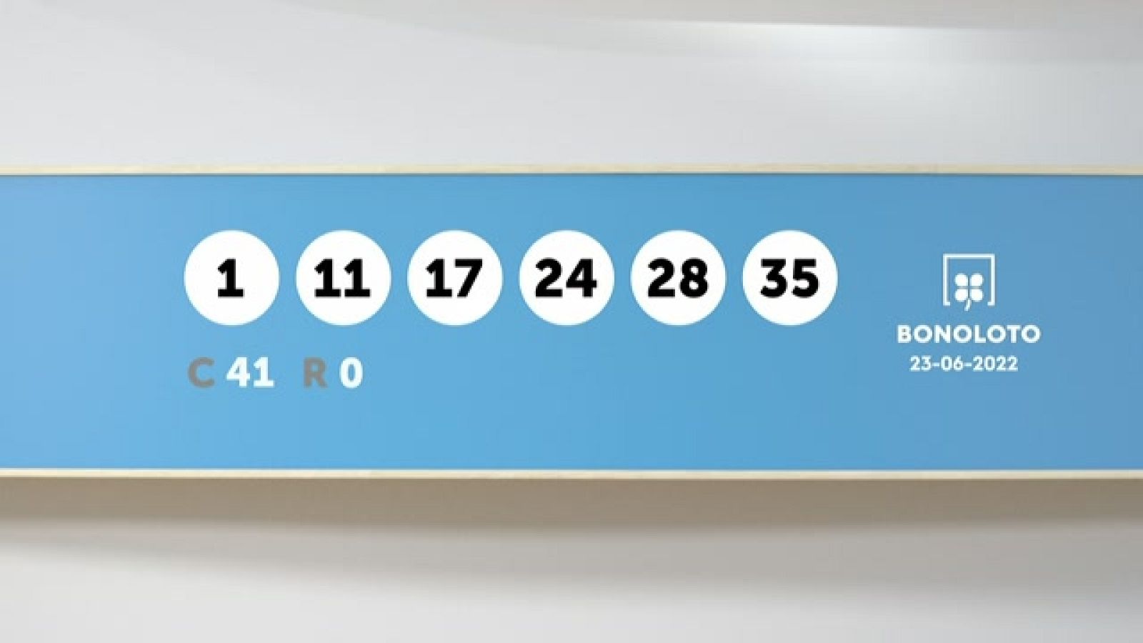 Sorteo de la Lotería Bonoloto del 23/06/2022 - Ver ahora