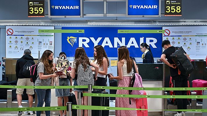 Informativo 24h - Huelga en Ryanair: La OCU aclara que se puede pedir una compensación