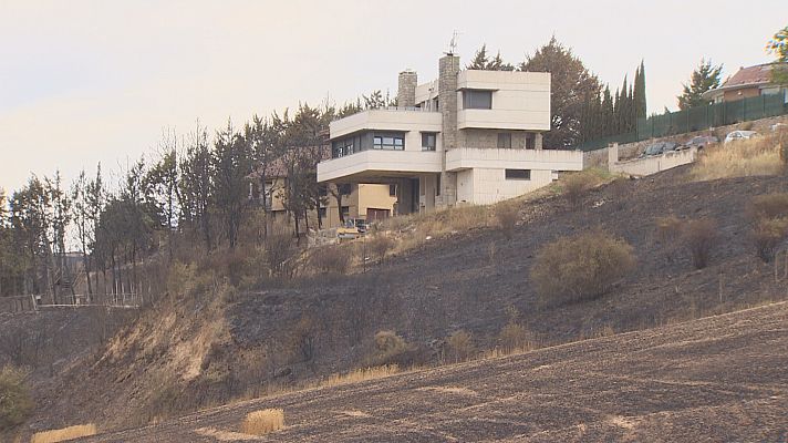 Telenavarra - Fuego, viento y suerte en una calle de Obanos