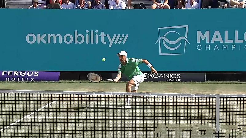Tenis - ATP 250 Torneo Mallorca. 2ª semifinal: R. Bautista Agut - A. Bellier - ver ahora