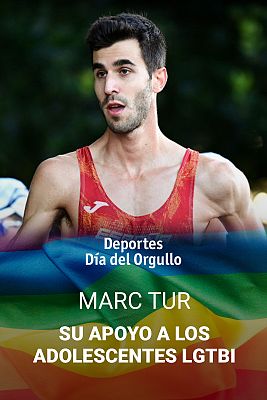 Atletismo - El atleta Marc Tur da su apoyo a los adolescentes LGTBI