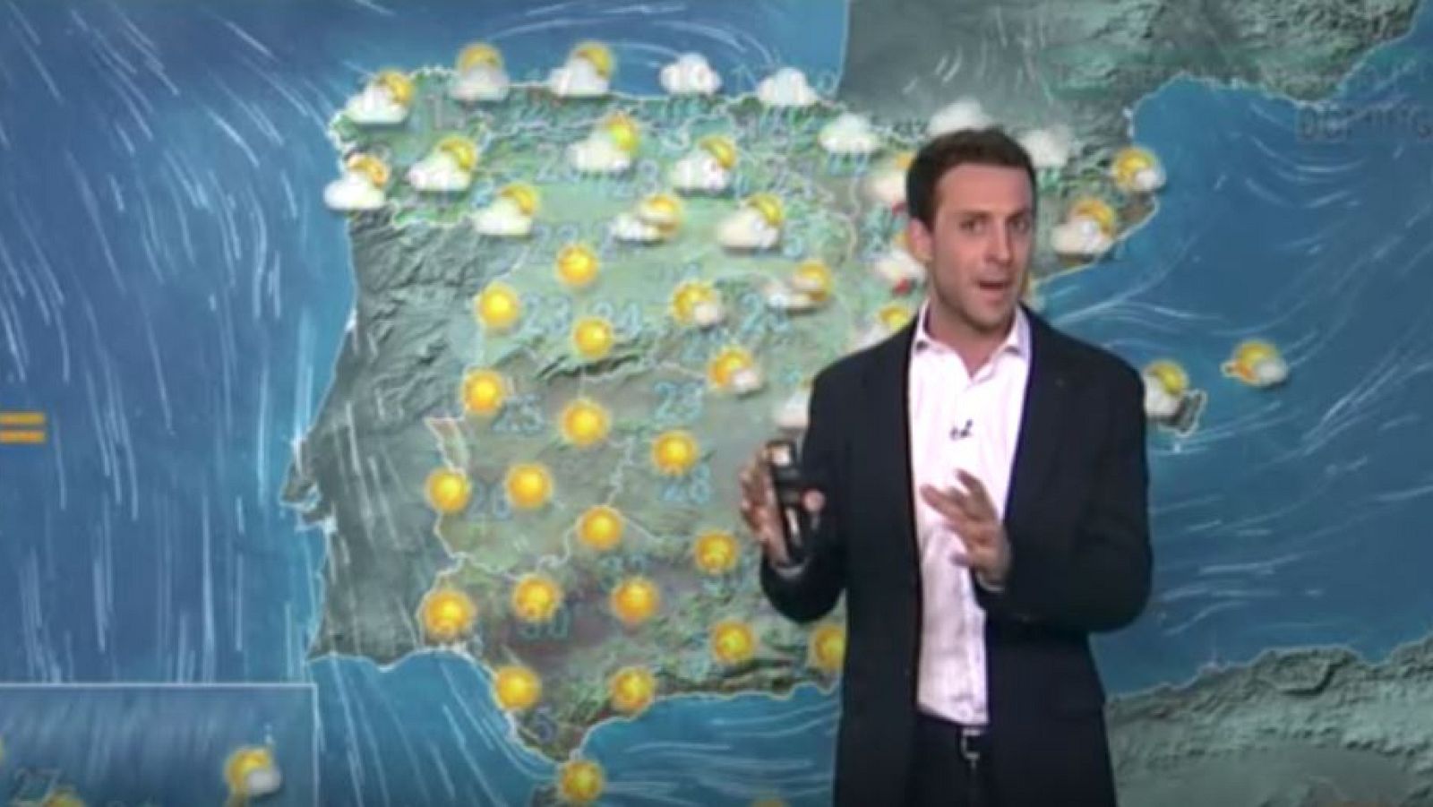 Un frente atlántico dejará lluvias al norte de la península - El tiempo | Ver