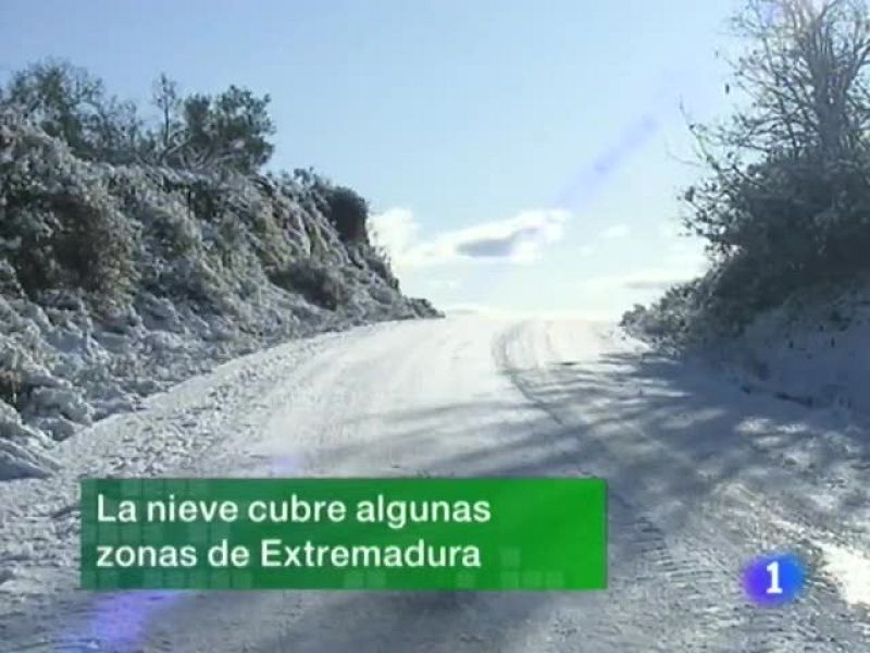 Noticias de Extremadura. Informativo Territorial de Extremadura. (08/01/10)