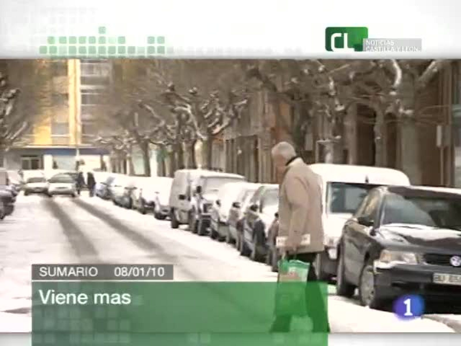 Noticias Castilla y León. Informativo Territorial de Castilla y León. (08/01/10)