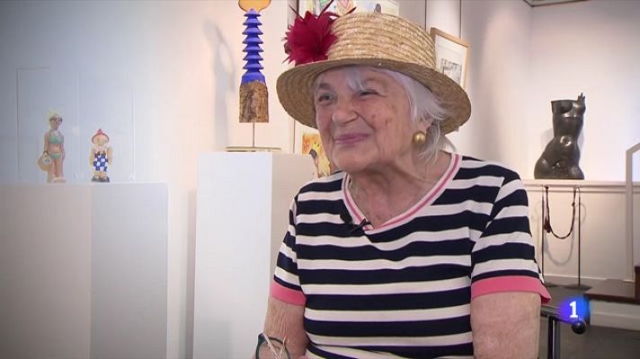 L'Informatiu - Els vincles de Pilarín Bayés amb Subirachs i Guinovart