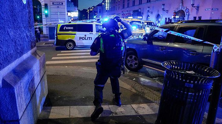 Telediario Fin de Semana - Al menos dos muertos y varios heridos graves en un tiroteo en una discoteca LGBTI en Oslo