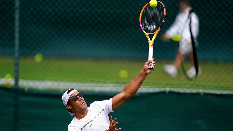 Nadal, optimista antes de Wimbledon: "El pie no me duele como durante un año y medio"