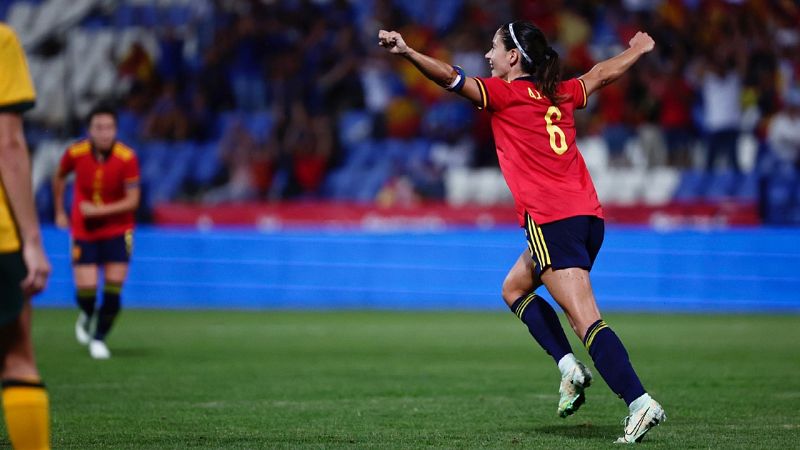 Los goles y las mejores jugadas del España 7-0 Australia previo a la Eurocopa femenina