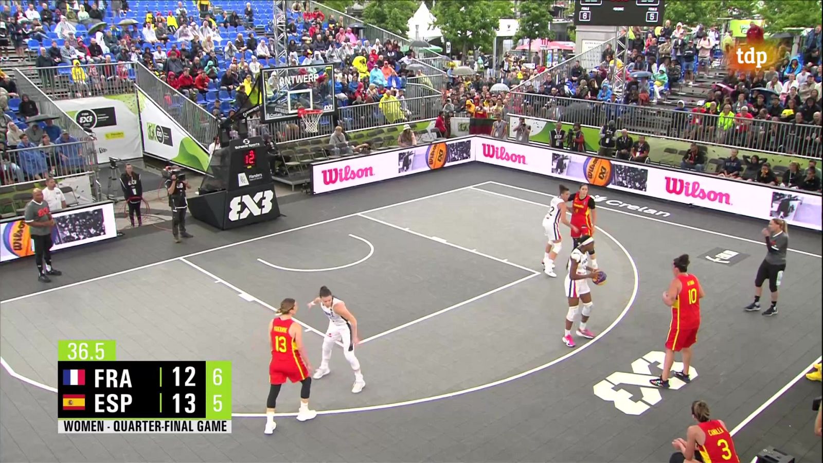 Baloncesto 3x3 - Copa del Mundo Femenina, 1/4 final:  Francia - España (F) - Ver ahora