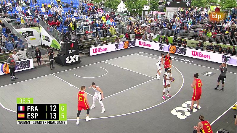 Baloncesto 3x3 - Copa del Mundo Femenina, 1/4 final:  Francia - España (F) - Ver ahora