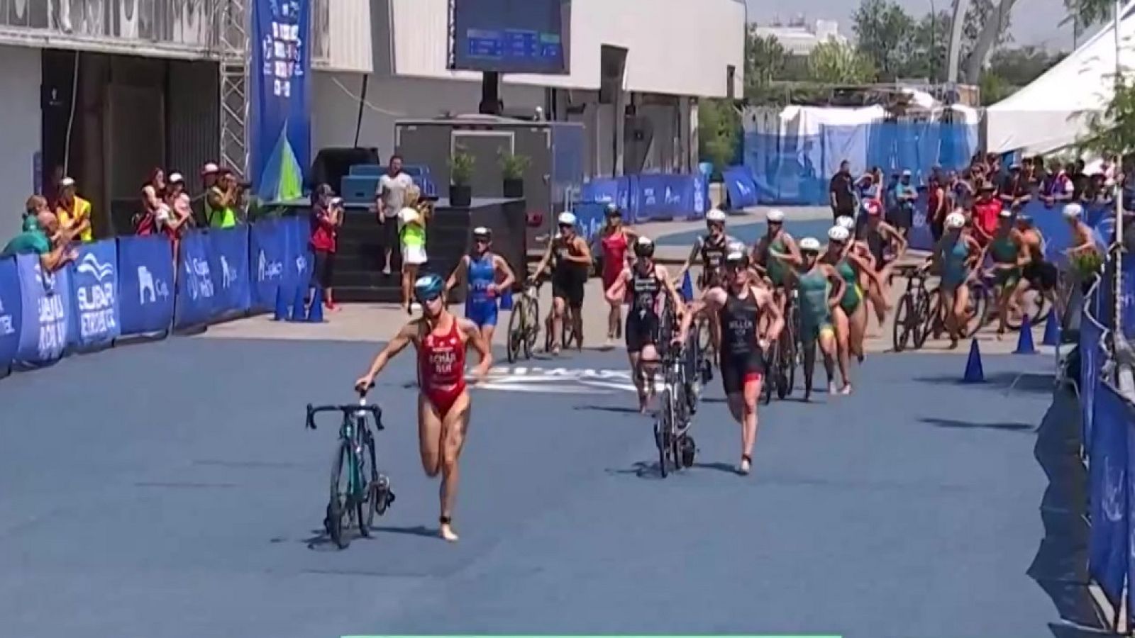 Triatlón - ITU World Series. Prueba élite femenina sprint - ver ahora