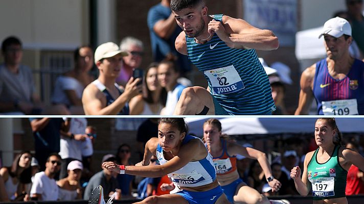 Atletismo - Asier Martínez y Xenia Benach se exhiben en el Campeonato de España de atletismo