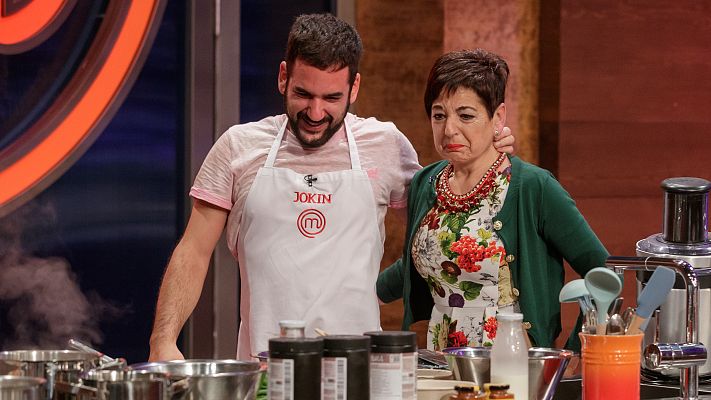 MasterChef - Jokin, muy emocionado al leer la carta de su madre