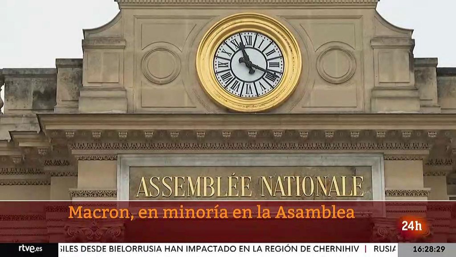 Parlamento - Otros parlamentos - Macron en minoría en la Asamblea francesa - 25/06/2022