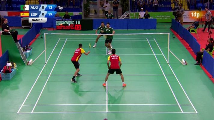 Juegos Mediterráneos - Juegos Mediterráneos - Badminton. Final dobles masculina y femenina