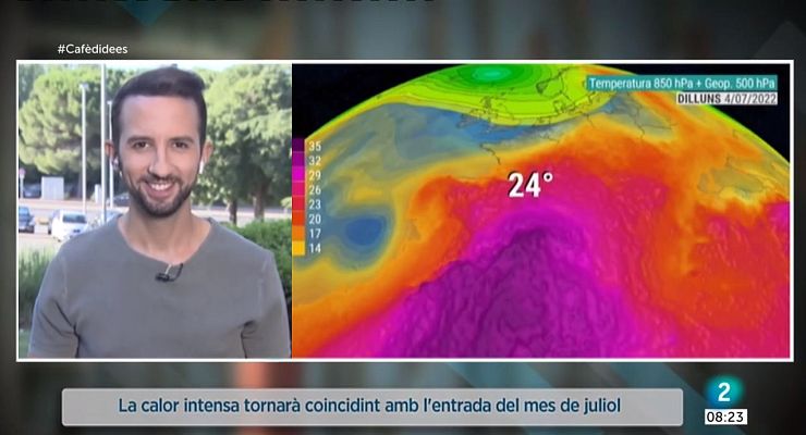 El temps - Torna el sol i la calor moderada, només per uns dies