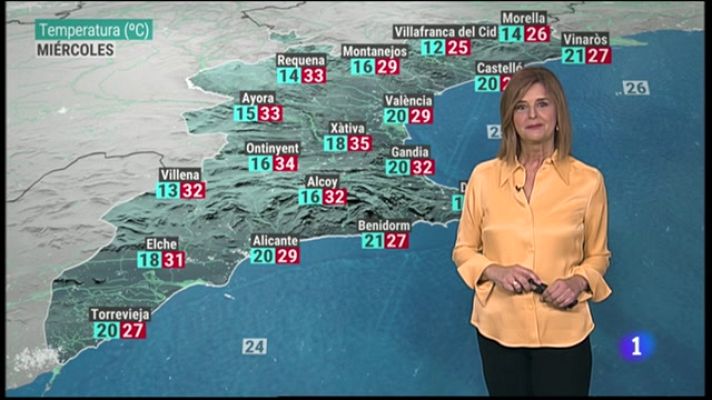 L'informatiu - Comunitat Valenciana - El tiempo en la Comunitat Valenciana - 28/06/22