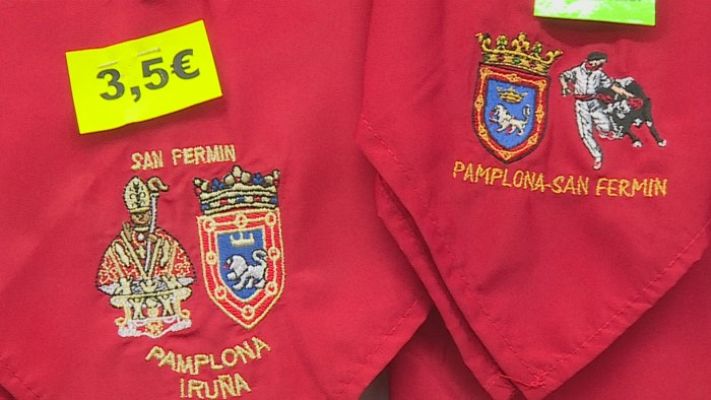 Telenavarra - Pamplona se viste de blanco y rojo