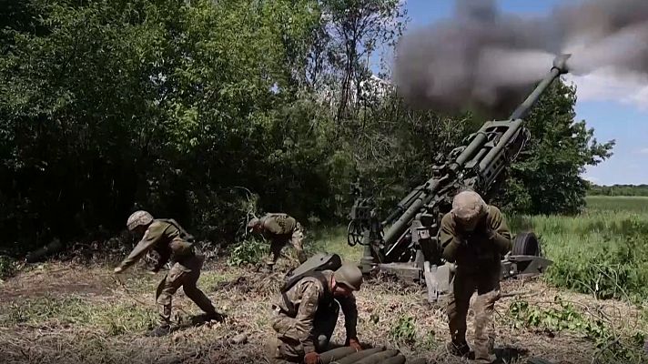 Telediario 1 - La invasión de Ucrania dinamita la relación entre Rusia y la OTAN